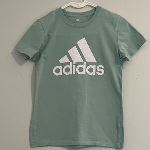 Adidas Kids Mint Green Tee